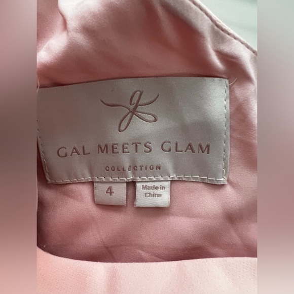 Gal Meets Glam Yvonne One Shoulder Bow Dress fairy 4 - Picture 4 of 6